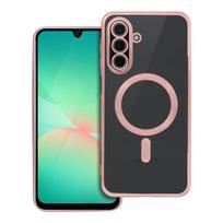 ELECTRO MAG COVER dėklas telefonui suderinamas su Magnetiniu MagSafe SAMSUNG A26 rožinis auksas
