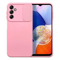 SLIDE dėklas telefonui SAMSUNG A14 5G / A14 4G šviesiai rožinis
