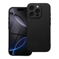 Matinis dėklas telefonui IPHONE 16 Pro juodas