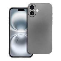 METALLIC dėklas telefonui IPHONE 16 Plus pilkas