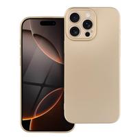 METALLIC dėklas telefonui IPHONE 16 Pro Max auksinis