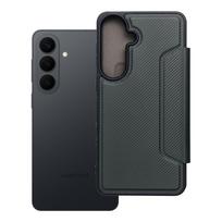 RAZOR knygos tipo dėklas SAMSUNG S26 Edge telefonui, tamsiai žalias