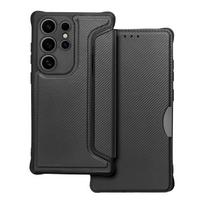 RAZOR knygos tipo dėklas telefonui SAMSUNG S24 Ultra juodas