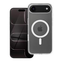 Dėklas telefonui su MagSafe iPhone 17 Air, skaidrus, elitinis, atsparus geltonėjimui, suderinamas su kameros valdymo mygtuku