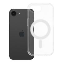 CLEAR MAG COVER dėklas suderinamas su Magnetiniu IPHONE 16E (SE 4 2025) skaidrus