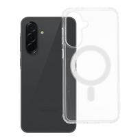 CLEAR MAG COVER (MID) dėklas suderinamas su Magnetiniu SAMSUNG A36 skaidrus