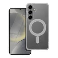 Dėklas Clear Mag Cover (MagSafe) skirtas Samsung S926 S24 Plus skaidrus
