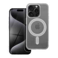 CLEAR MAG COVER dėklas, suderinamas su MagSafe, skirtas IPHONE 15 Pro, skaidrus