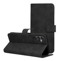 TENDER knygos dėklas telefonui SAMSUNG A14 4G / A14 5G juodas