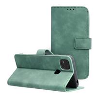 TENDER knygos tipo dėklas telefonui XIAOMI Redmi 9C / 9C NFC žalias