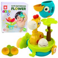 Vonios žaislas, žirafa Lean Toys Cute Bathroom Flower, įvairių spalvų