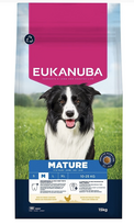 Sausas šunų maistas Eukanuba Mature Medium, vištiena, 15 kg