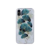 Gold Glam dėklas telefonui Xiaomi Redmi 14C 4G/ 14C 5G / Redmi A4 / POCO C75 lapai