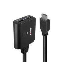 Lindy 2 Port HDMI 4K60 Splitter  Cable