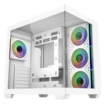 COOLER MASTER Elite 681 (white, Tempered Glass x 2)
