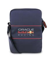 Red Bull Nylon Oversize Vertical Logo 8" Travel Kit in Navy