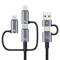 USAMS Sufeng Seria SJ738 3-in-1 data transfer and charging cable | USB-C to USB-C | 240W | 2m