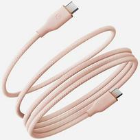 Energea Helix 60 data transfer and charging cable | USB-C to USB-C | 60W | 1.5m | pink