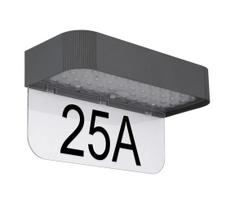 Globo 36790 - saulės LED namo numeris LED/6W/3,7V IP54