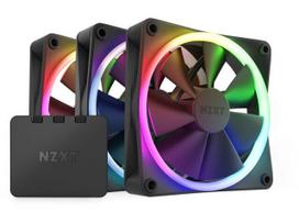 NZXT F120 RGB Triple Pack 12 cm Black Computer Case Fan, 3-pack