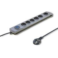 QOLTEC 50199 Surge protector 6 sockets 5m