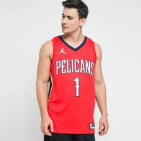 Jordan NBANew Orleans Pelicans Statement Edition Swingman Tank krepšinio marškinėliai - Dydis XL (CV9486-660 Marškinėliai)
