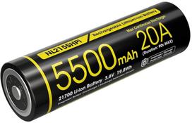 Nitecore Akumulator 21700 5500mAh 20A 3,6V | NITNL2155HPI | 6952506497225