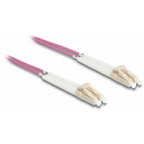 Delock DeLOCK Optical Fiber Cable LC Duplex to LC Duplex Multi-mode OM4 angled 5 m, 5 m, OM4, LC, LC | 88090 | 4043619880904