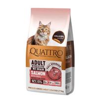 Quattro Collagen Digestive sausas pašaras su lašiša ir kriliumi jautrioms katėms, 7 kg