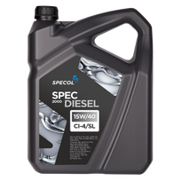 Variklio alyva SPECOL Spec Diesel 2000 CI-4/SL 15W40 4L