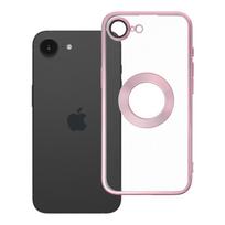 Dėklas GLAM telefonui IPHONE 16e (SE 4 2025) rožinis