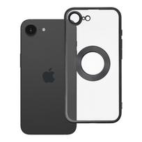 Dėklas GLAM telefonui IPHONE 16e (SE 4 2025) juodas