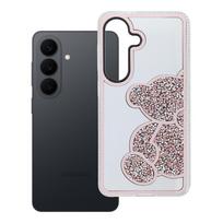 TEDDY BEAR dėklas telefonui SAMSUNG S26 Pro rožinis