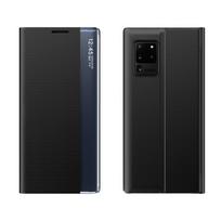 New Sleep Case dėklas telefonui su stovo funkcija Samsung Galaxy A73 juodas