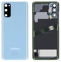 Galinis dangtelis Samsung G980/G981 S20 Cloud Blue originalus (naudotas, Grade B)