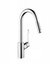 Virtuvinis maišytuvas Hansgrohe HG DIY Cento XL virtuvinis maišytuvas su ištraukiamu purkštuku chromuotas HG nr. 14803 | 14803000 | 4011097732985
