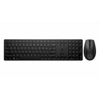 Klaviatūra ir pelė HP 650 Wireless Keyboard & Mouse Black Cz / Sk komplektas – belaidė klaviatūra ir pelė | 4R013AA#BCM | 196188141656