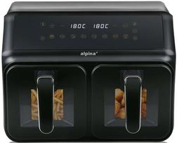 Bealiejinė oro gruzdintuvė Alpina A8 2200W 8L dvikamerė | 8711252272191 | 8711252272191