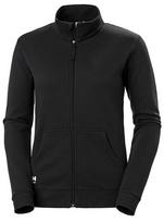 Helly Hansen Manchester moteriškas džemperis su užtrauktuku, juoda