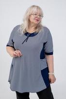 Tunika moterims, mėlyna, 56/58