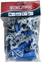 Plytelių išlyginimo sistema 50+50vnt. 1,5mm EDELMAX 1642