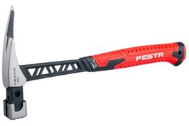 Stogdengio plaktukas. Pilnai metalinis, paminkštinta rankena 600g. 34cm. FESTA 19062