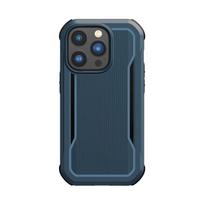 Raptic X-Doria Fort dėklas iPhone 14 Pro su Magnetine šarvuota mėlyna danga