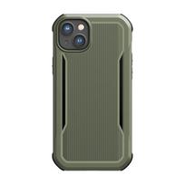 Raptic X-Doria Fort Case iPhone 14 su MagSafe apsaugine danga - žalias