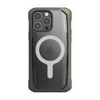 Raptic X-Doria Apsauginis dėklas iPhone 14 Pro su Magnetine šarvuota danga žalia