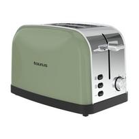 Taurus Vintage II Olive skrudintuvas, 950W, 2 angos, 7 skrudinimo lygiai, alyvuogių spalvos