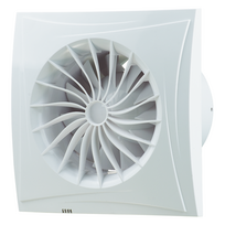 Blauberg Sileo 100 vonios ištraukimo ventiliatorius, 100mm, 97m³/h, 7.5W, 25dB, IP45, baltas