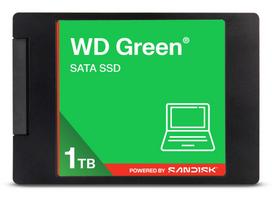 SSD|SANDISK|Green|POWERED BY SANDISK|1000GB|Serial ATA III|Read speed 545MB/s|2.5"|WDS100T5G0A-00CPT0