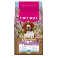 EUKANUBA Grain Free Puppy Small/Medium Ocean Fish - dry dog food - 3kg