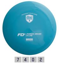 Diskgolfo diskas Fairway Driver S-LINE FD1 Blue
